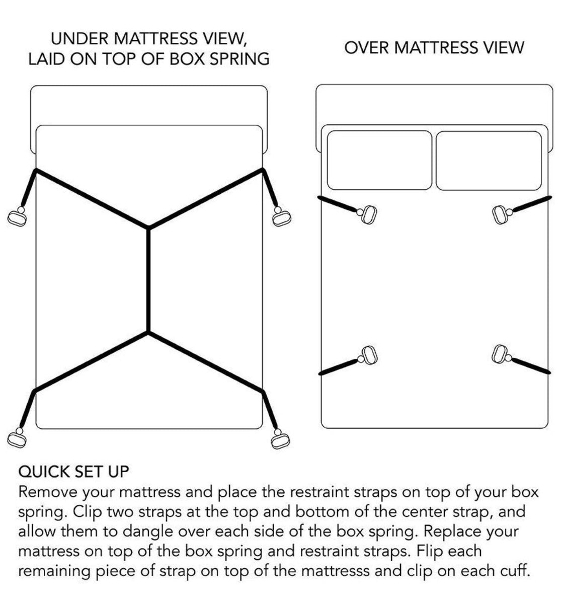 NSFW Mattress Restraint Straps (Multiple Colors) – Artisans